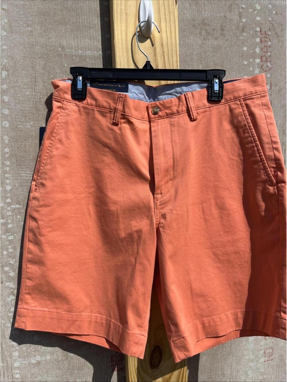 NWT Polo Ralph Lauren Men's Stretch Classic Fit Men's 9" Shorts Waist 33 $89 Org